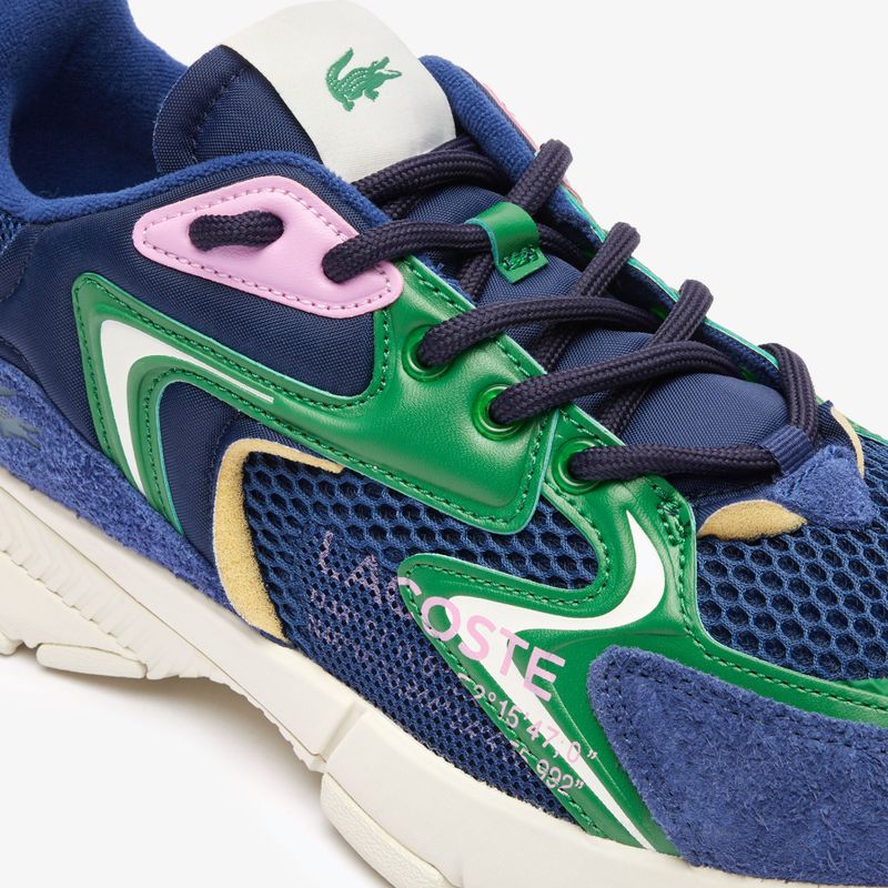 Buty męskie Lacoste L003 Neo Contrasted Textile blue/green 13