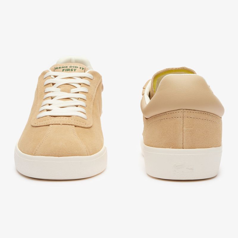 Buty męskie Lacoste Baseshot Tonal Leather light brown/off white 11