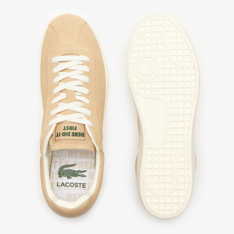 Buty męskie Lacoste Baseshot Tonal Leather light brown/off white 12