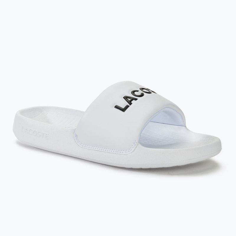 Klapki damskie Lacoste 47CFA0032 white/black