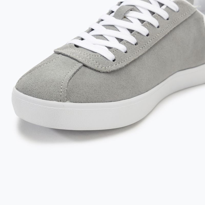 Buty męskie Lacoste Baseshot Contrasted Collar Leather grey/white 7