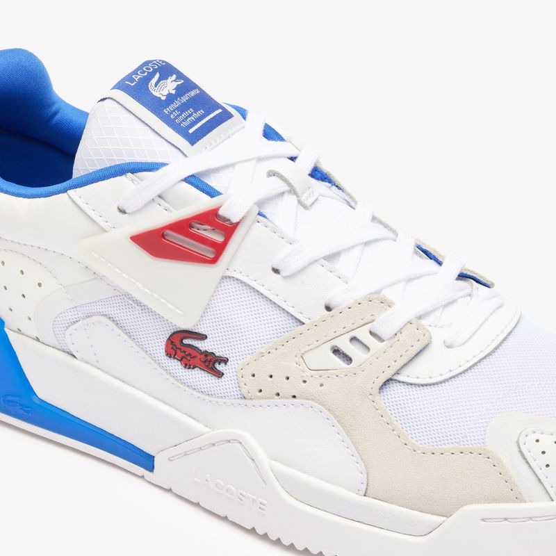 Buty męskie Lacoste LT 125 Contrasted Tongue Leather white/red/blue 6
