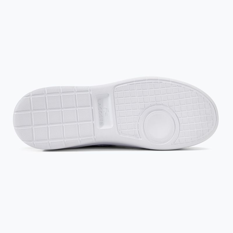 Buty damskie Lacoste Carnaby Platform Lite Textile light blue/white 4