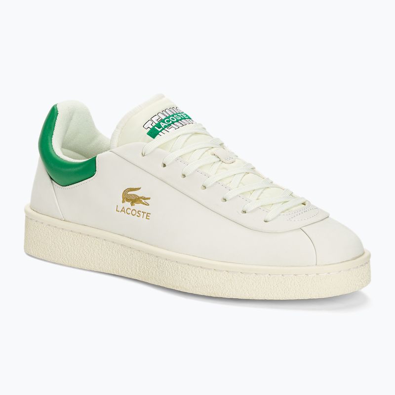 Buty męskie Lacoste Baseshot Premium Leather white/green