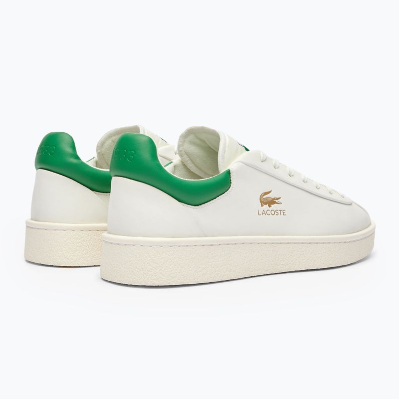 Buty męskie Lacoste Baseshot Premium Leather white/green 11