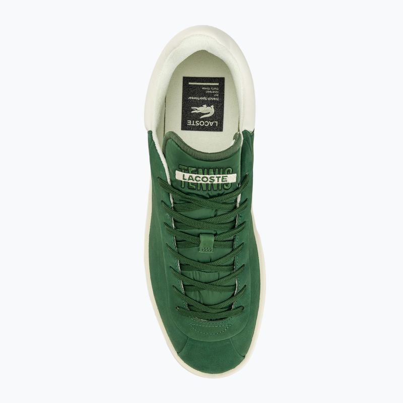 Buty męskie Lacoste Baseshot Premium Leather dark green/off white 6