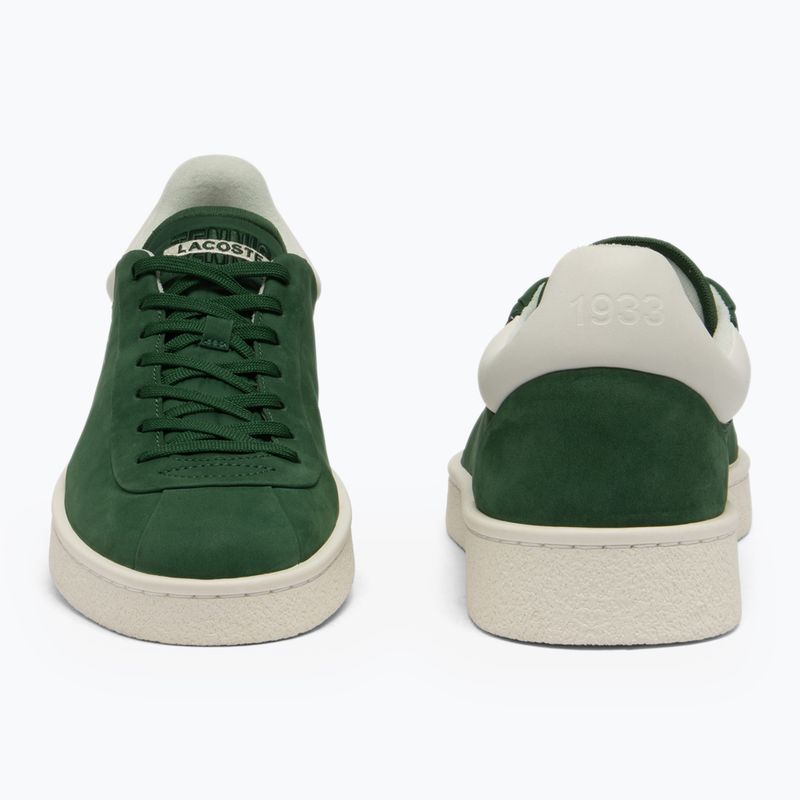 Buty męskie Lacoste Baseshot Premium Leather dark green/off white 12
