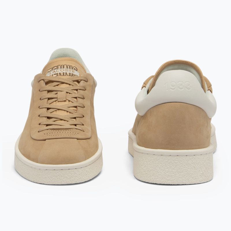 Buty męskie Lacoste Baseshot Premium Leather light brown/off white 12