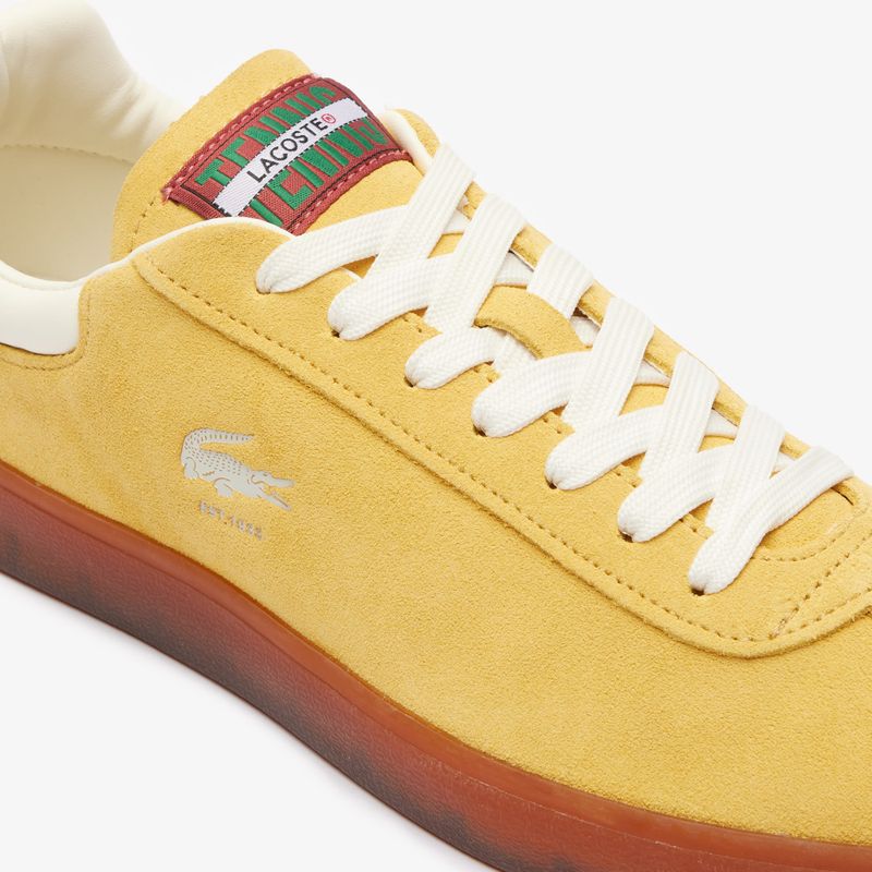Buty męskie Lacoste Baseshot Leather yellow/gum 13