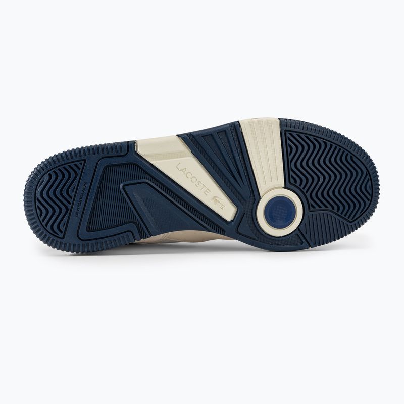 Buty męskie Lacoste Lineshot Leather Logo white/navy 4