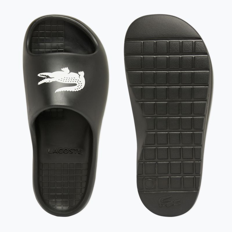 Klapki damskie Lacoste 48CFA0011 black/white 4