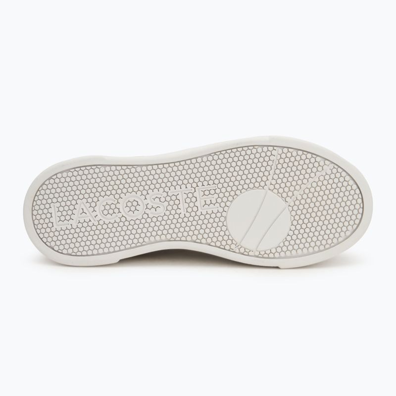 Buty damskie Lacoste L002 Evo Monograms white/light brown 4