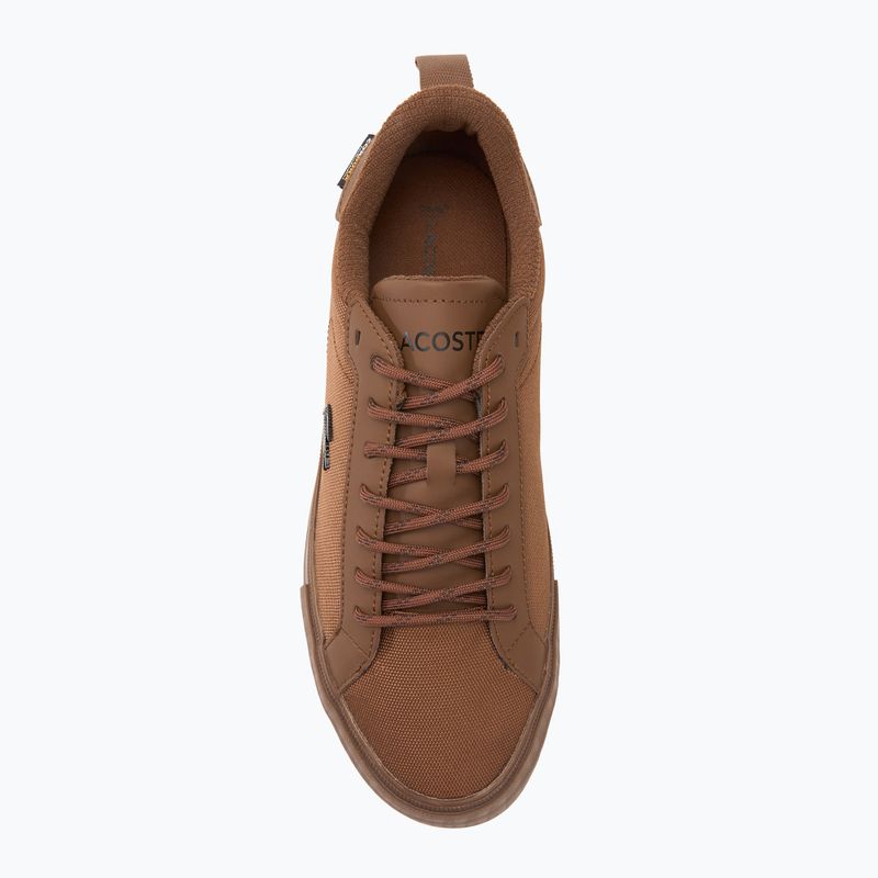 Buty męskie Lacoste 48SMA003 brown/ brown 5