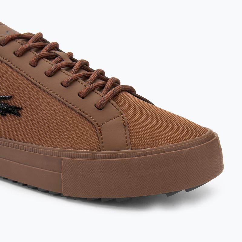 Buty męskie Lacoste 48SMA003 brown/ brown 7