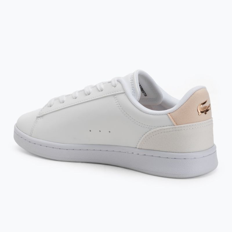 Buty dziecięce Lacoste Carnaby Jr white/light pink 3