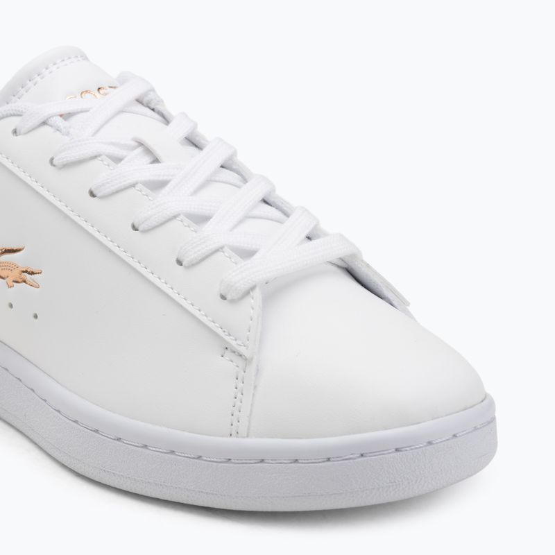 Buty dziecięce Lacoste Carnaby Jr white/light pink 7
