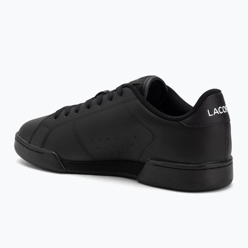 Buty męskie Lacoste Carnaby Cup black/black 3