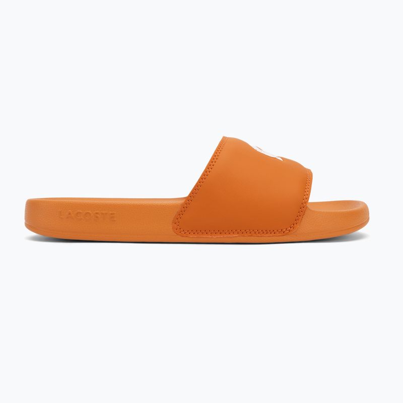 Klapki męskie Lacoste 49CMA0041 orange/white 2