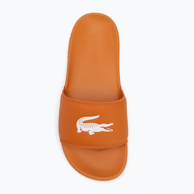 Klapki męskie Lacoste 49CMA0041 orange/white 5