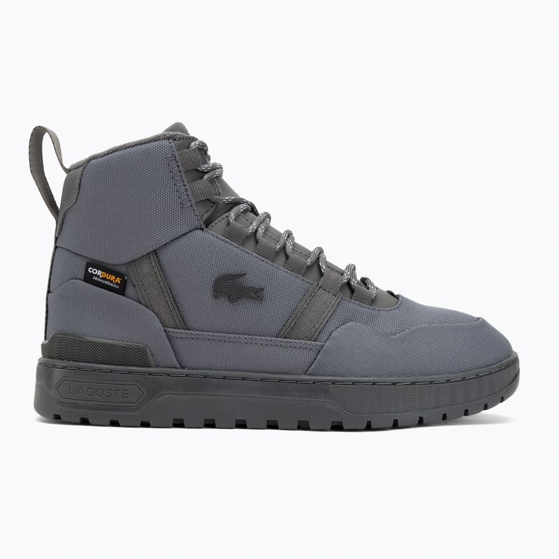 Buty męskie Lacoste T-Clip Winter dark gray/dark gray 2