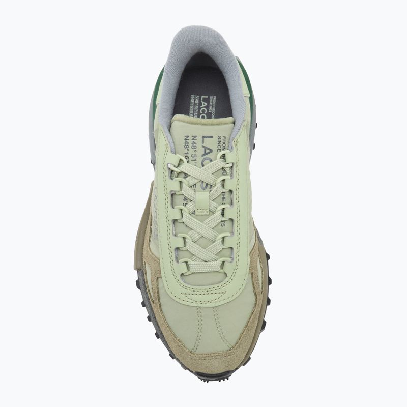 Buty męskie Lacoste Elite Active light khaki/gray 5