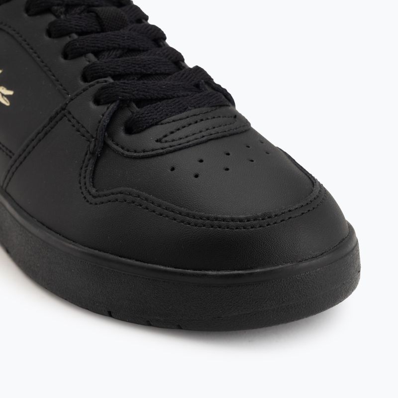 Buty damskie Lacoste Court Ace Leather black/gold 7