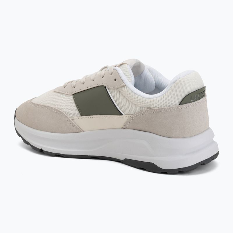 Buty męskie Lacoste Run Set Cgr Bar off white/khaki 3