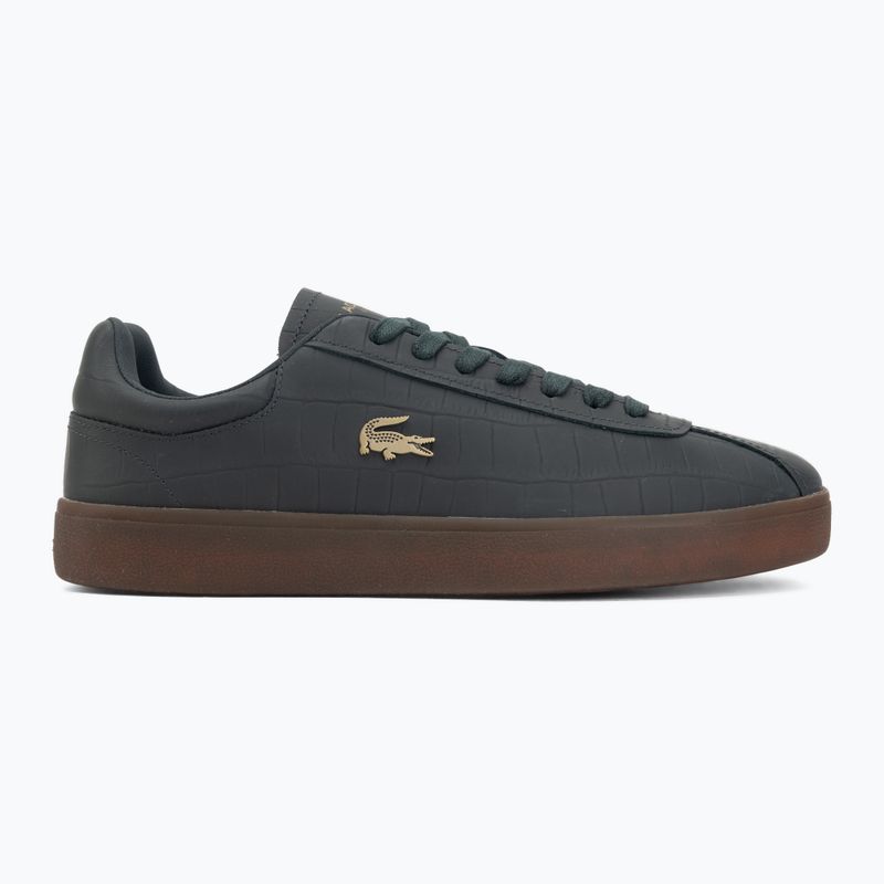 Buty męskie Lacoste Baseshot dark green/gum 2