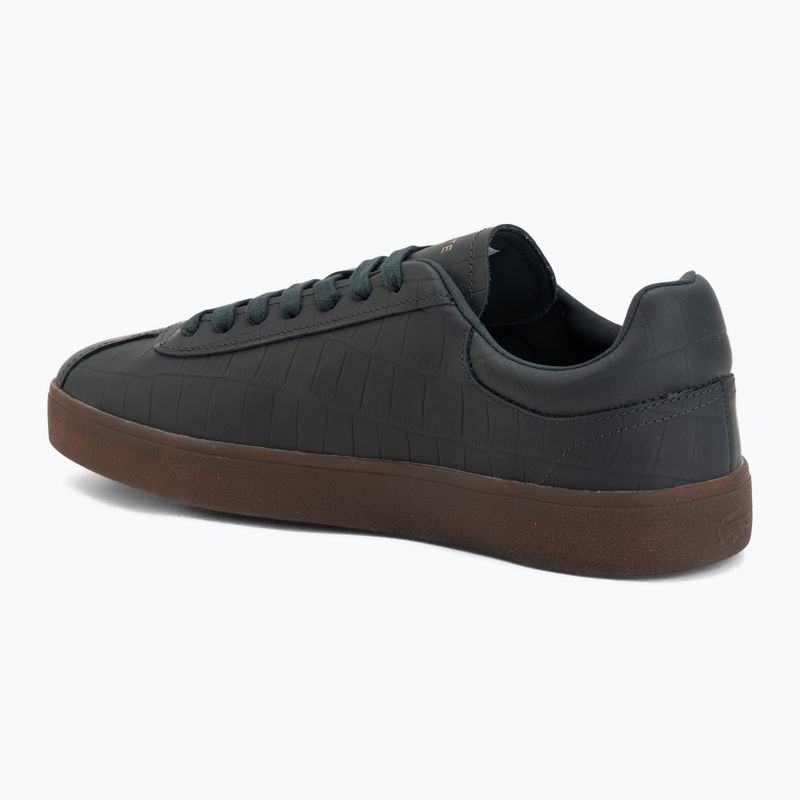 Buty męskie Lacoste Baseshot dark green/gum 3