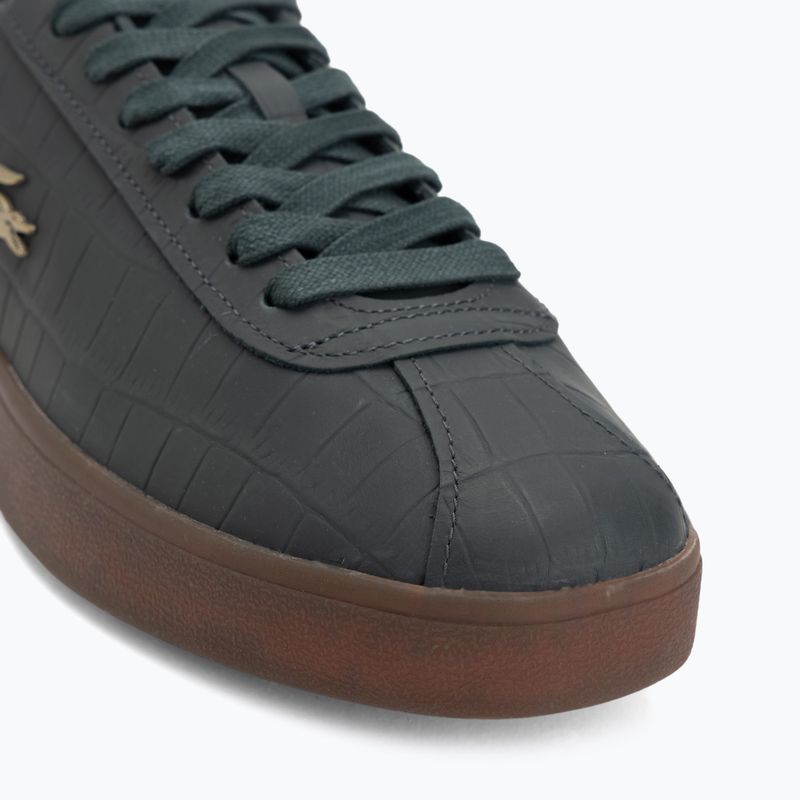 Buty męskie Lacoste Baseshot dark green/gum 7