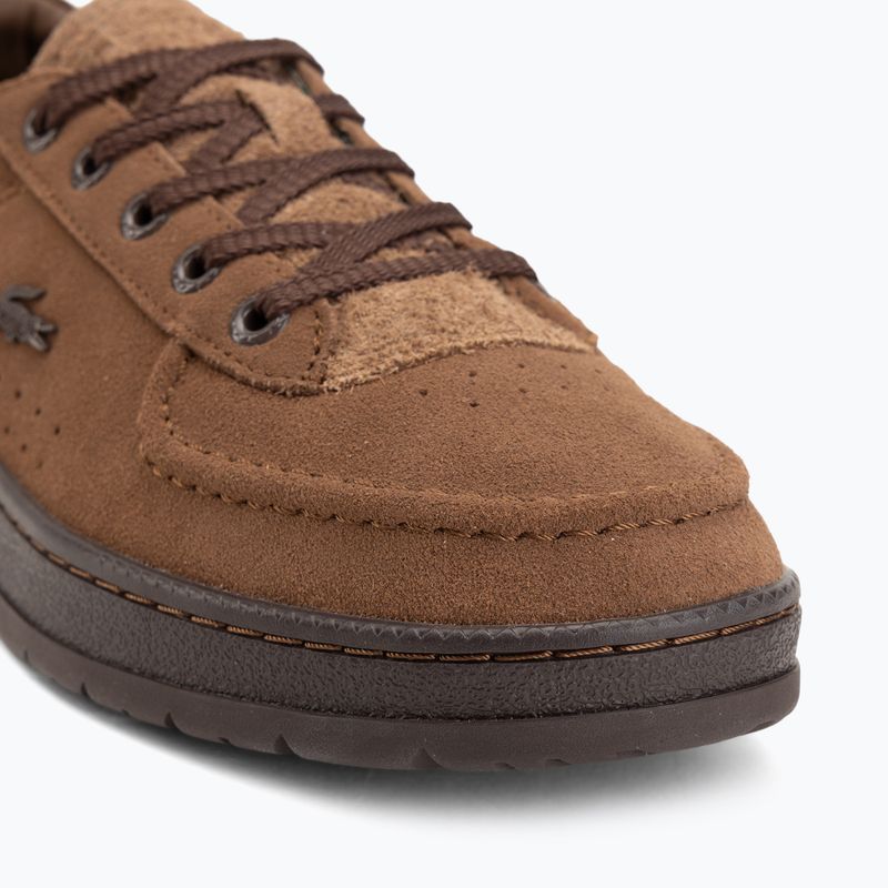 Buty męskie Lacoste Umpire dark brown/dark brown 7
