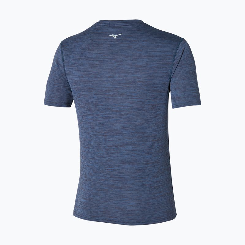 Koszulka do biegania męska Mizuno Impulse Core Tee estate blue 2