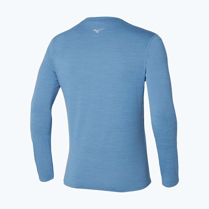 Longsleeve męski Mizuno Impulse Core Tee parisian blue 2