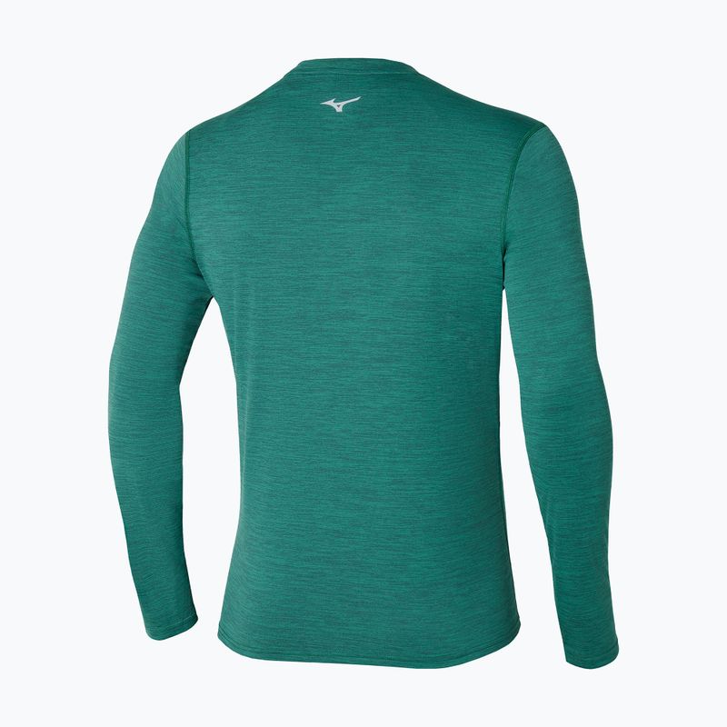 Longsleeve męski Mizuno Impulse Core Tee evergreen 2