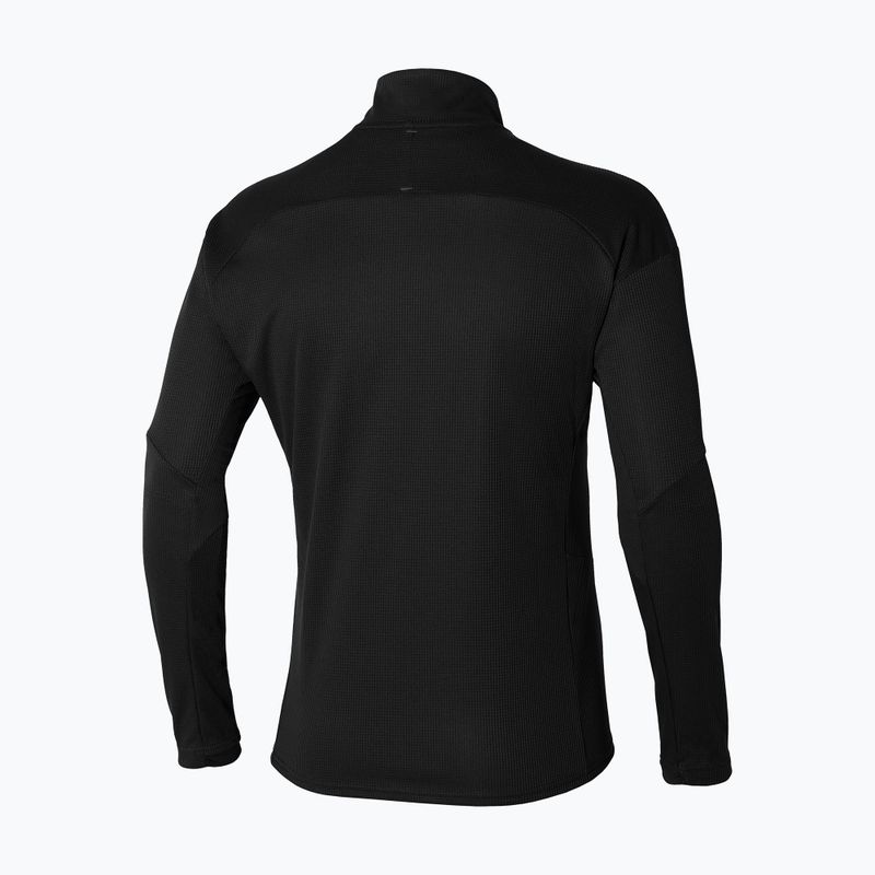 Longsleeve do biegania męski Mizuno Hybrid black 2