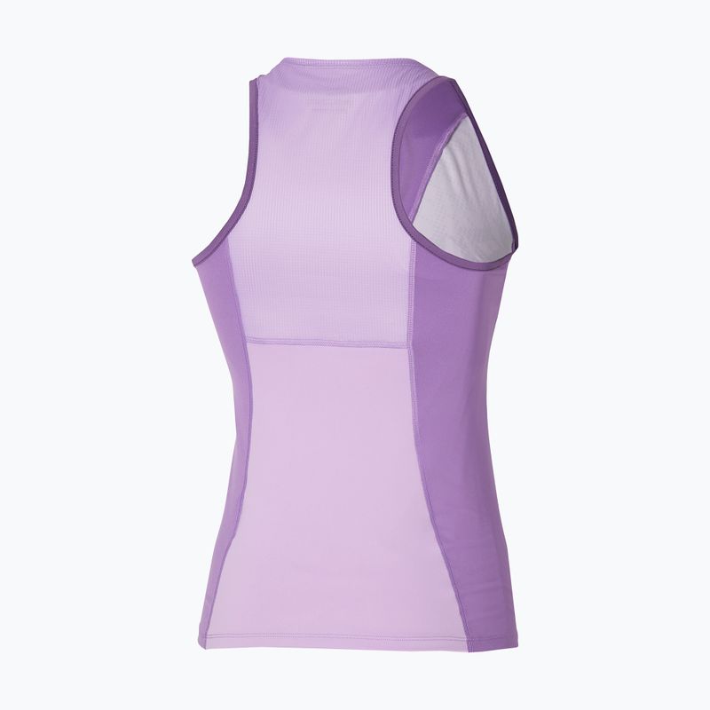 Koszulka tenisowa damska Mizuno Mugen Printed Tank crocus petal 2