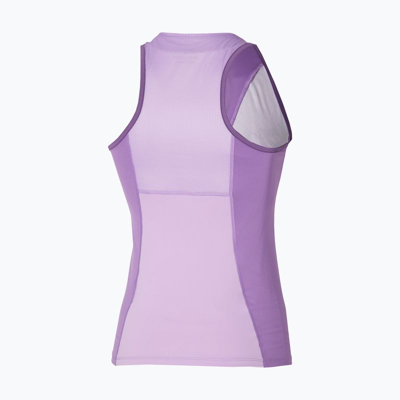 Tank top tenisowy damski Mizuno Mugen Printed Tank crocus petal 2