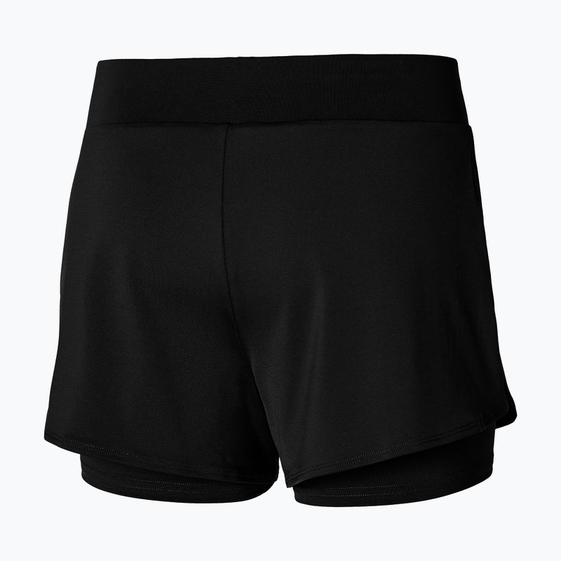 Spodenki tenisowe damskie Mizuno Flex Short black 2