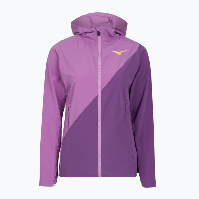Kurtka tenisowa damska Mizuno Mugen Hooded Jacket patrician purple