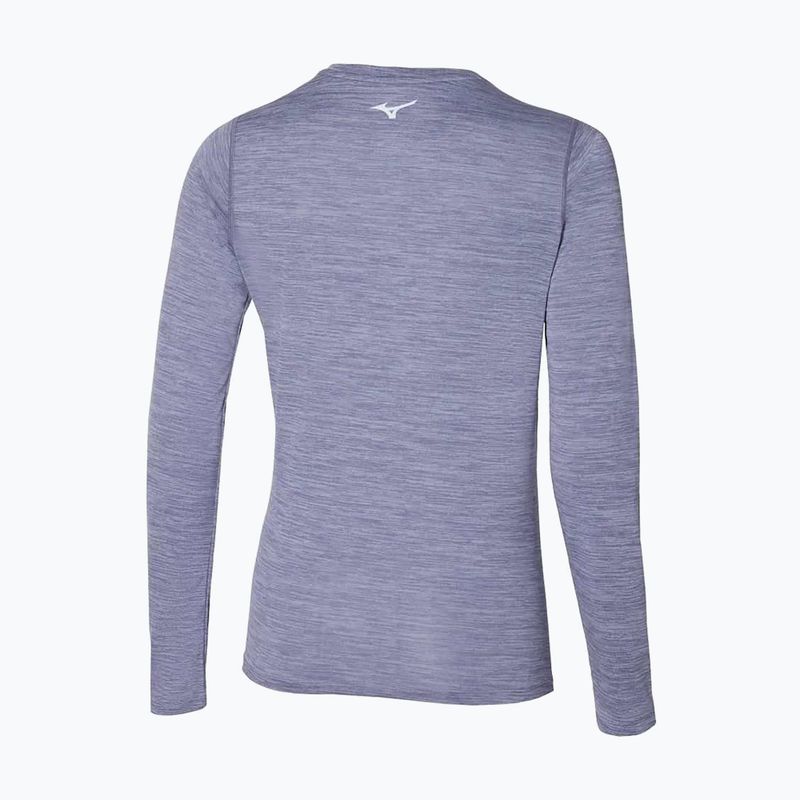 Longsleeve do biegania damski Mizuno Impulse Core Tee cadet 2
