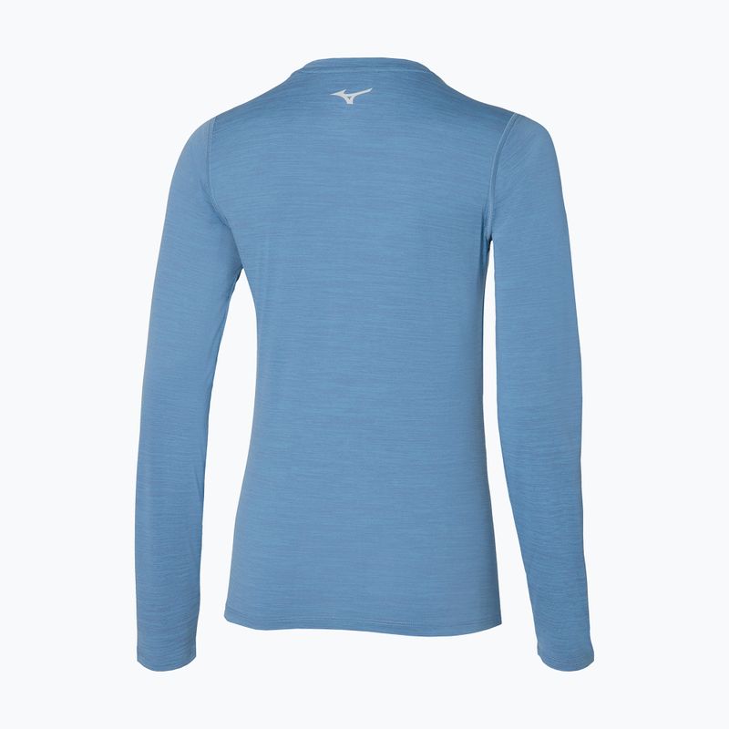 Longsleeve damski Mizuno Impulse Core Tee parisian blue 2