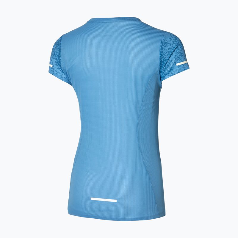 Koszulka do biegania damska Mizuno Premium Aero Tee parisian blue 2