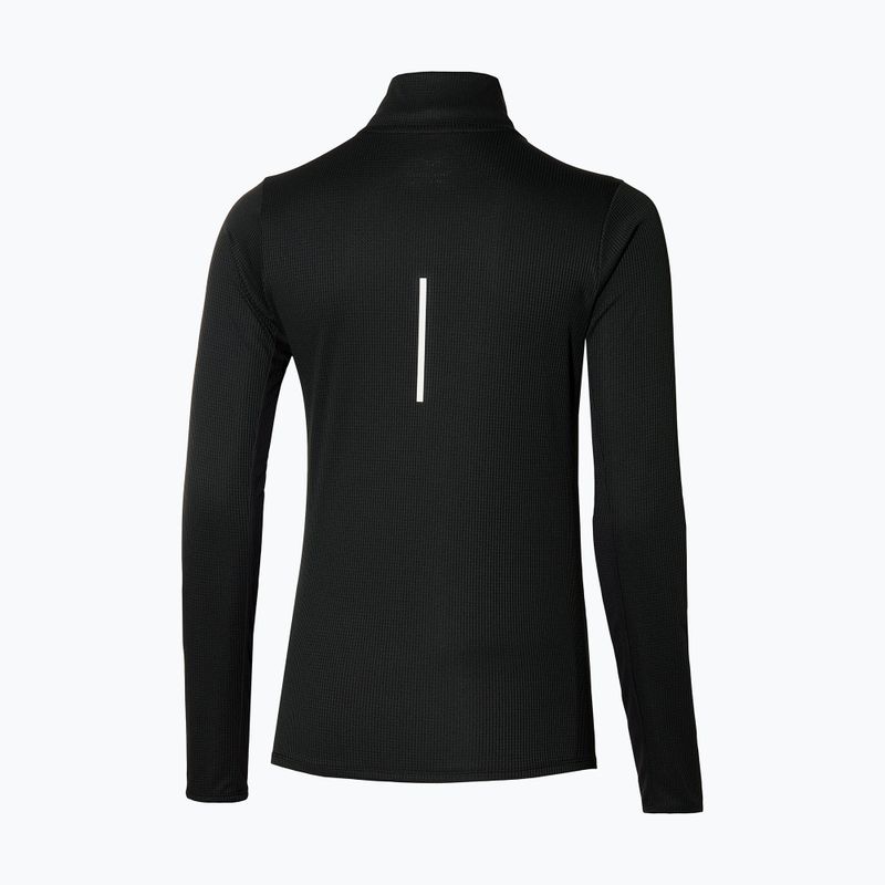 Longsleeve do biegania damski Mizuno Dryaeroflow LS Half Zip black 2