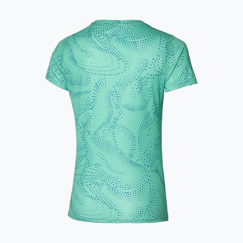 Koszulka do biegania damska Mizuno Impulse Core Graphic Tee dusty jade 2