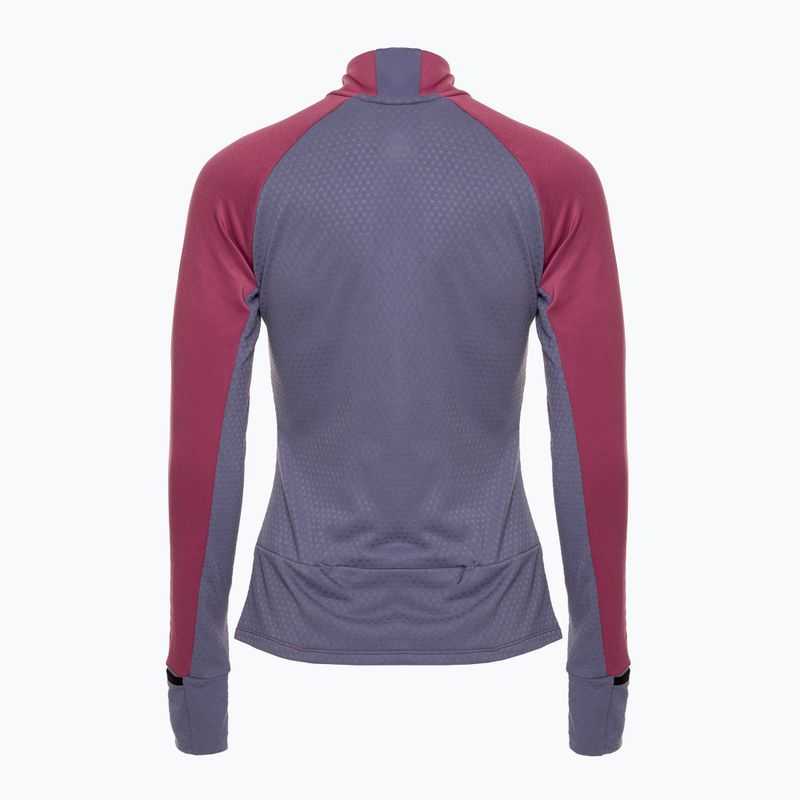 Bluza do biegania damska Mizuno Warmalite Half Zip violet quartz 2