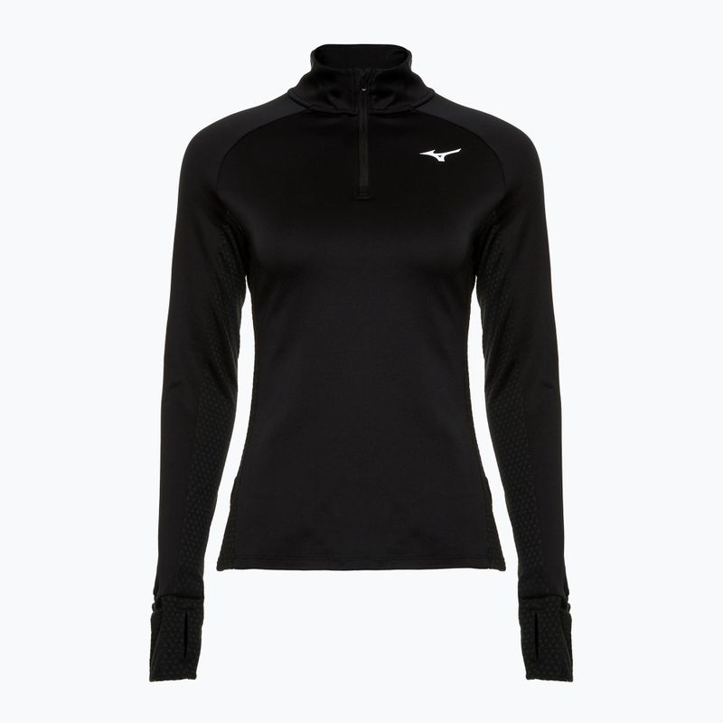 Bluza do biegania damska Mizuno Warmalite Half Zip black