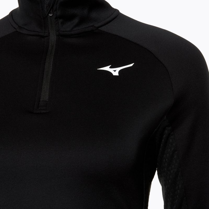 Bluza do biegania damska Mizuno Warmalite Half Zip black 3