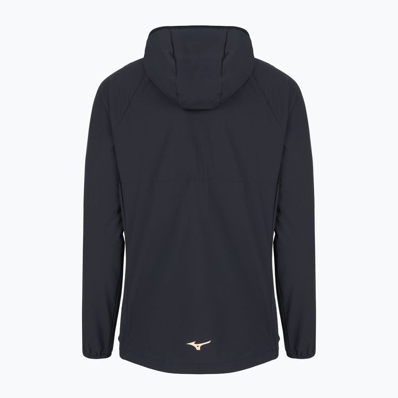 Kurtka do biegania damska Mizuno Alpha Jacket black 2