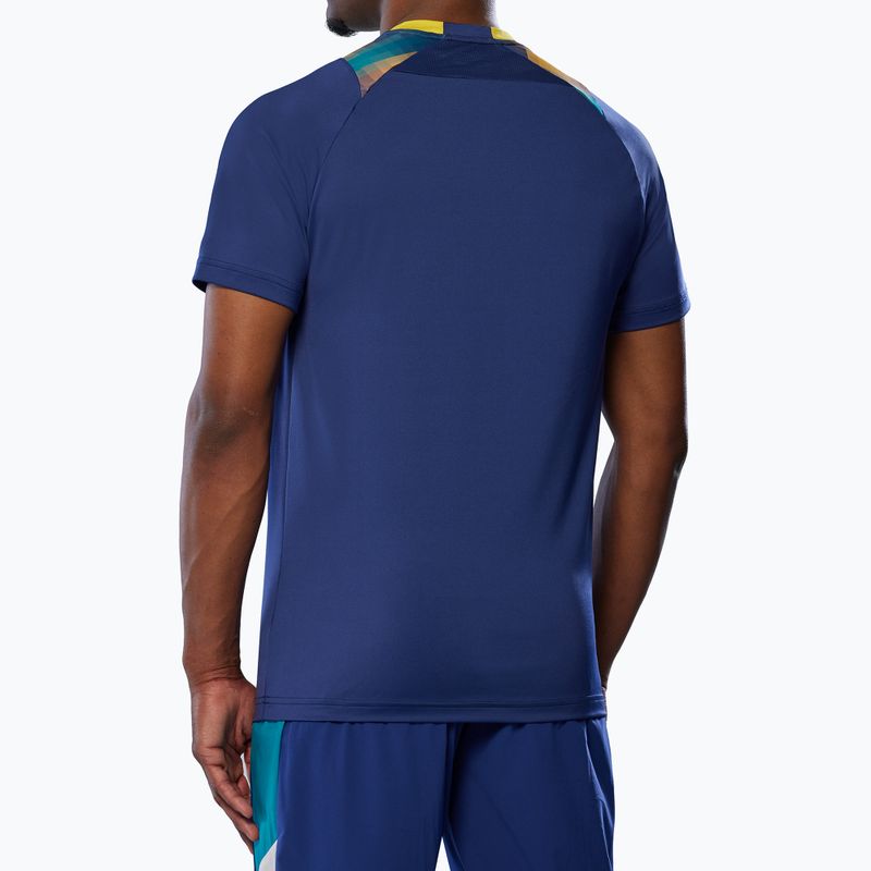 Koszulka męska Mizuno Frontier Shadow Tee bellwether blue 2