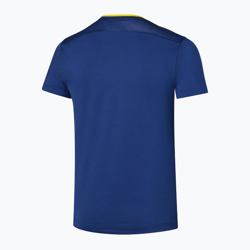 Koszulka męska Mizuno Frontier Shadow Graphic Tee bellwether blue 2